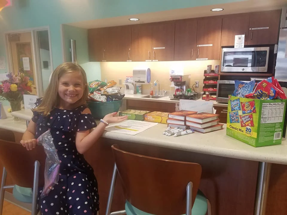 A photo shared in Ashlee’s Texas Children’s Hospital story